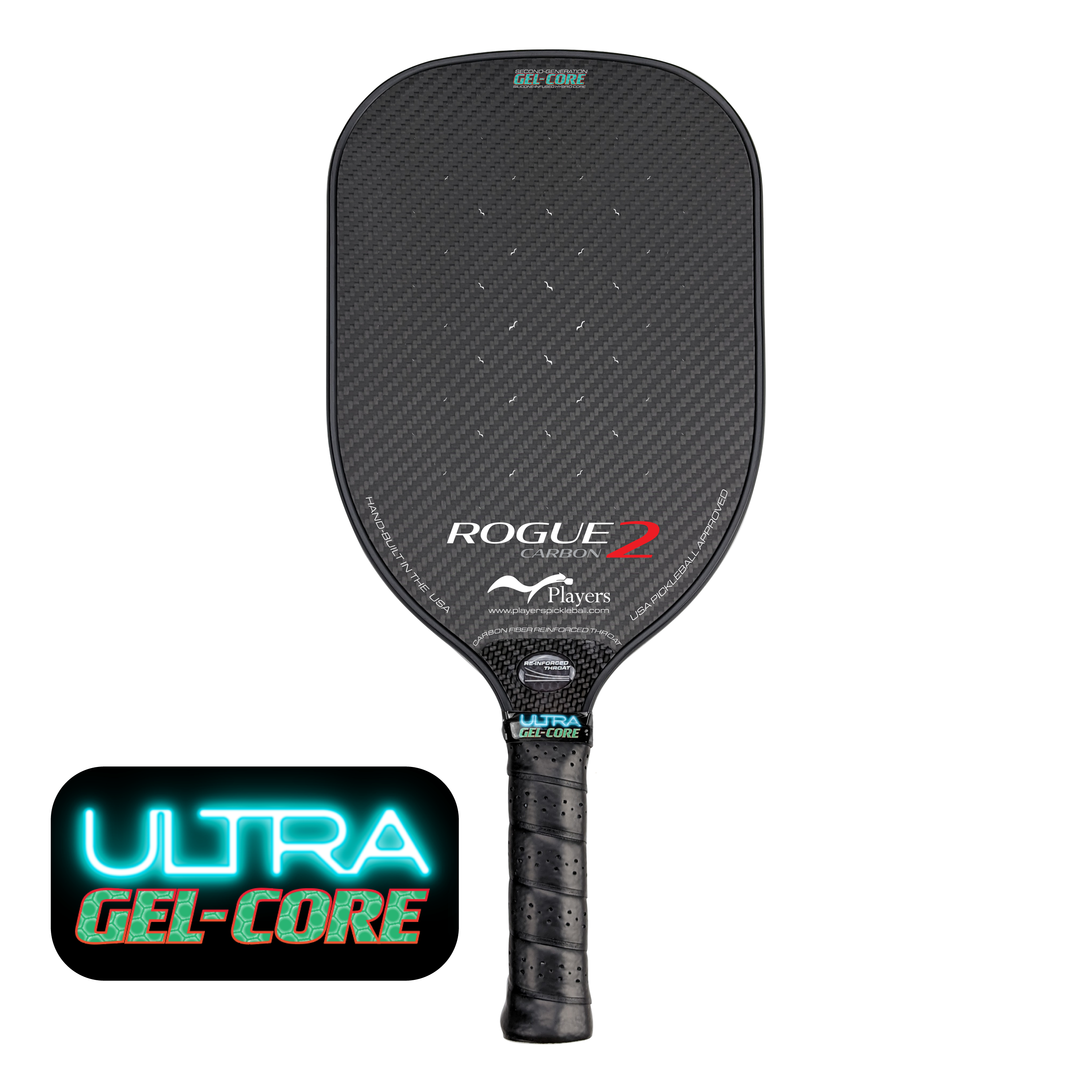 Rogue2 Carbon (Hybrid Shape) ULTRA Gel-Core (Cosmetic Blemish Clearance!)