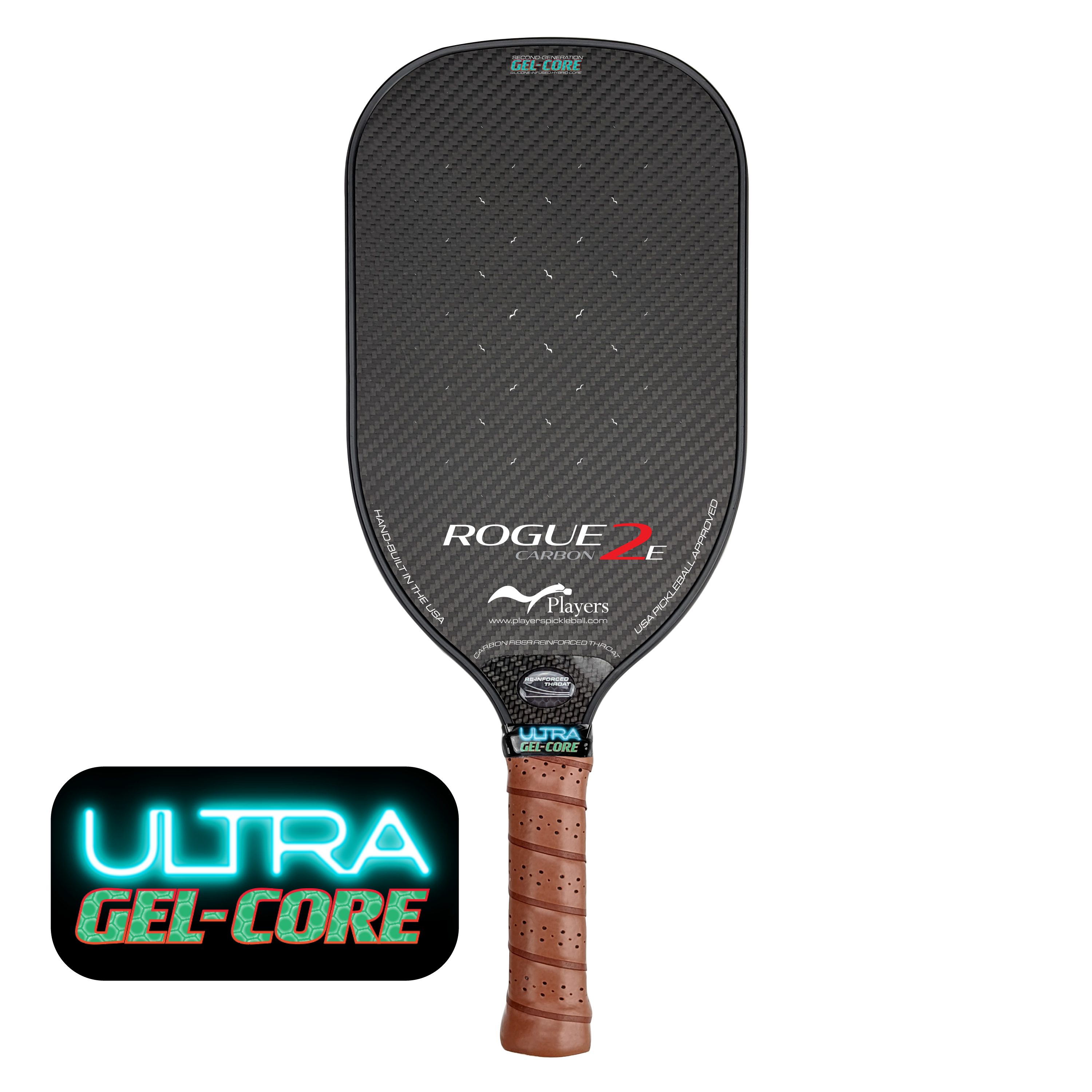 Rogue2E Carbon (Elongated Shape) ULTRA Gel-Core (Cosmetic Blemish Clearance!)