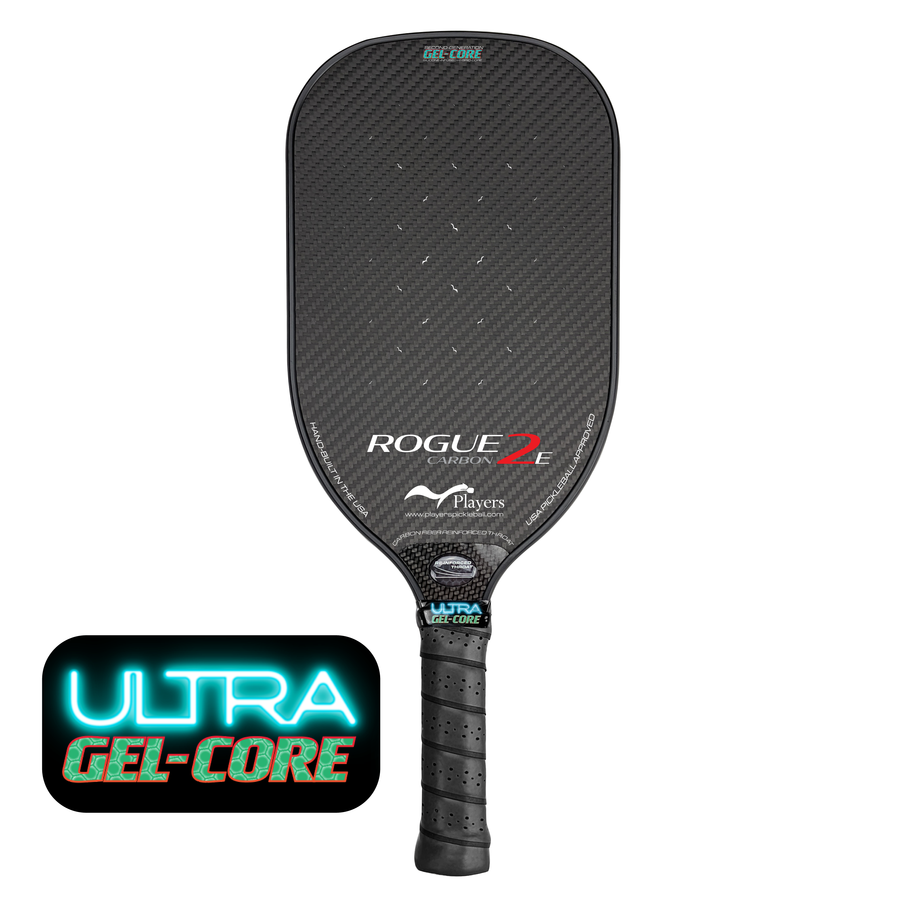Rogue2E Carbon (Elongated Shape) ULTRA Gel-Core (Cosmetic Blemish Clearance!)