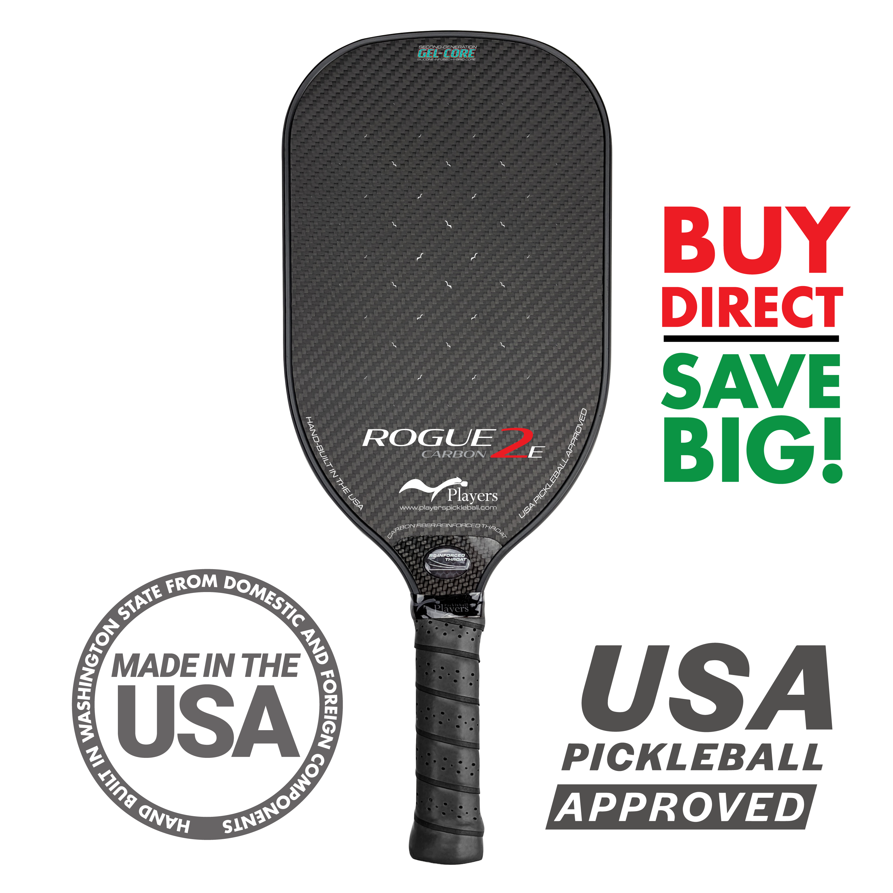 Rogue2E Carbon Ultra Gel-Core (Elongated)