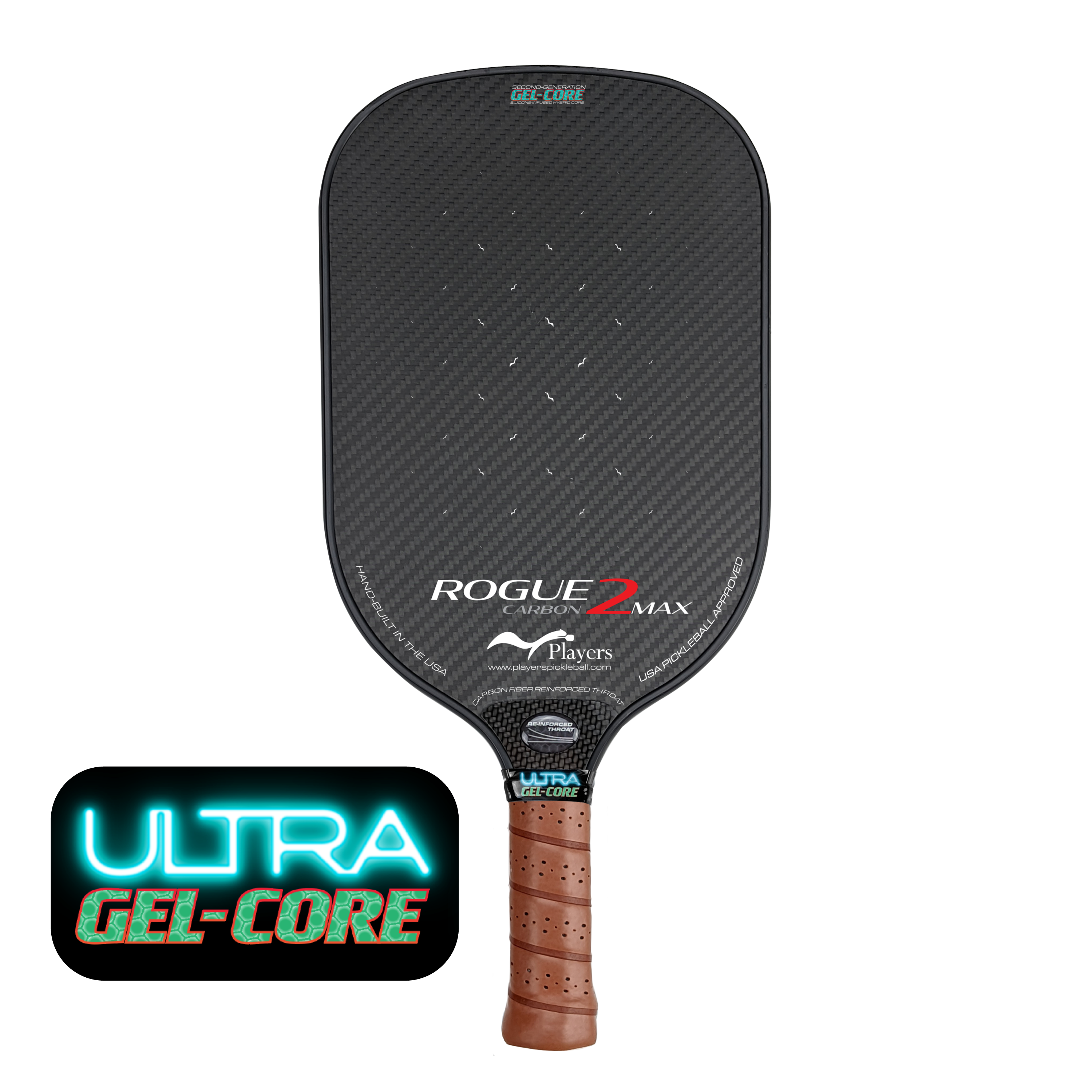 Rogue2MAX Carbon (Maximum Face Shape) ULTRA Gel-Core (Cosmetic Blemish Clearance!)