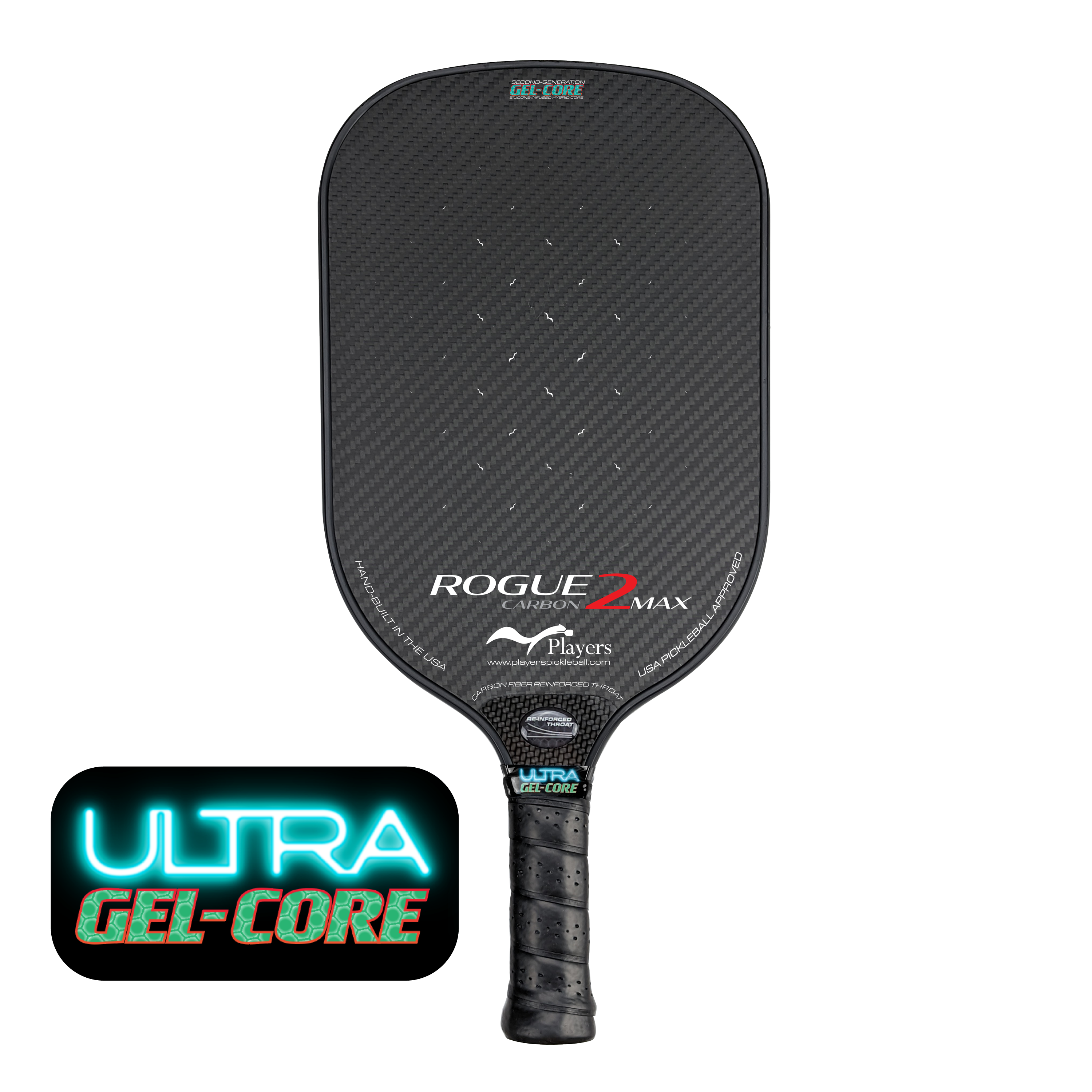 Rogue2MAX Carbon (Maximum Face Shape) ULTRA Gel-Core (Cosmetic Blemish Clearance!)