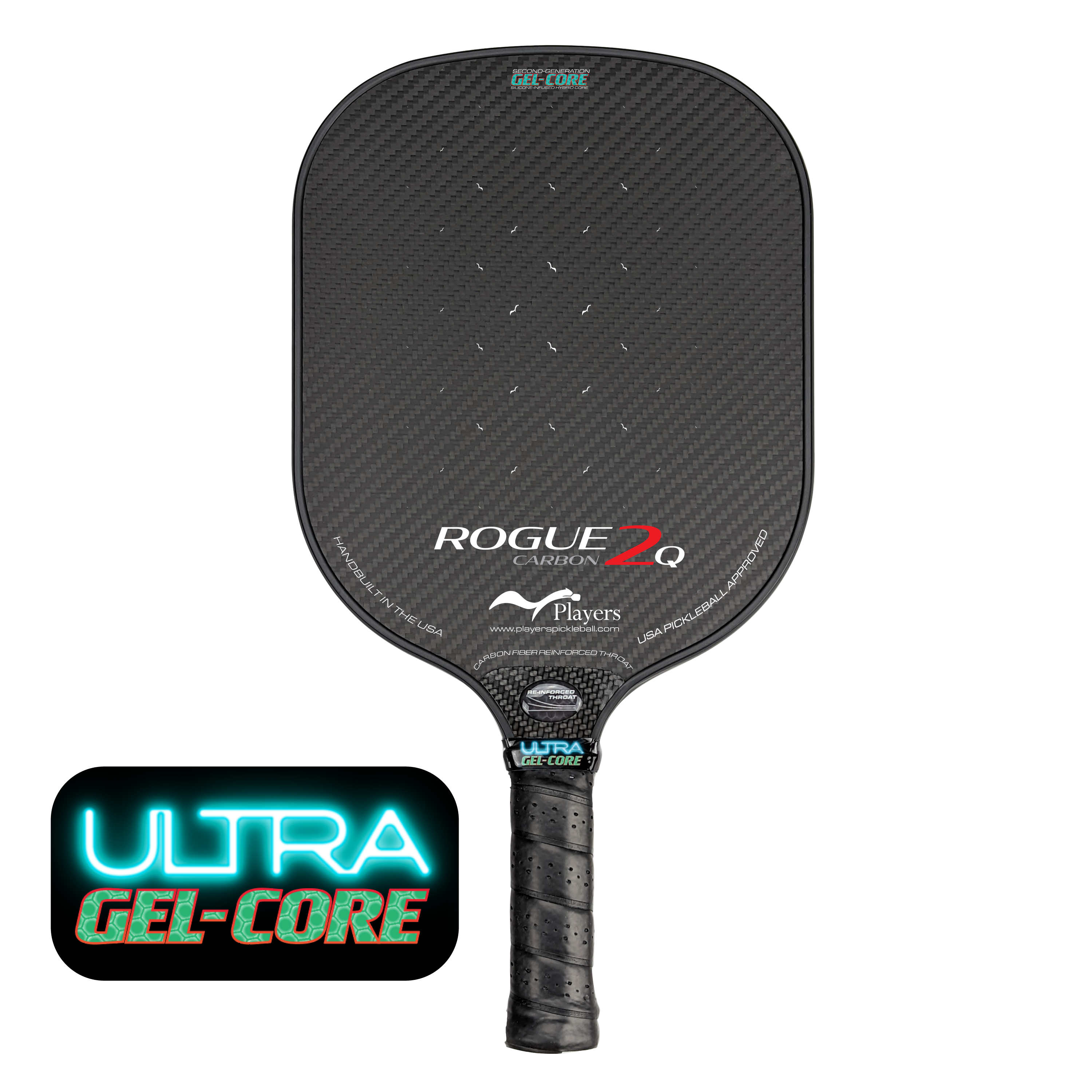 Rogue2Q Carbon (Quad Shape) ULTRA Gel-Core (Cosmetic Blemish Clearance!)