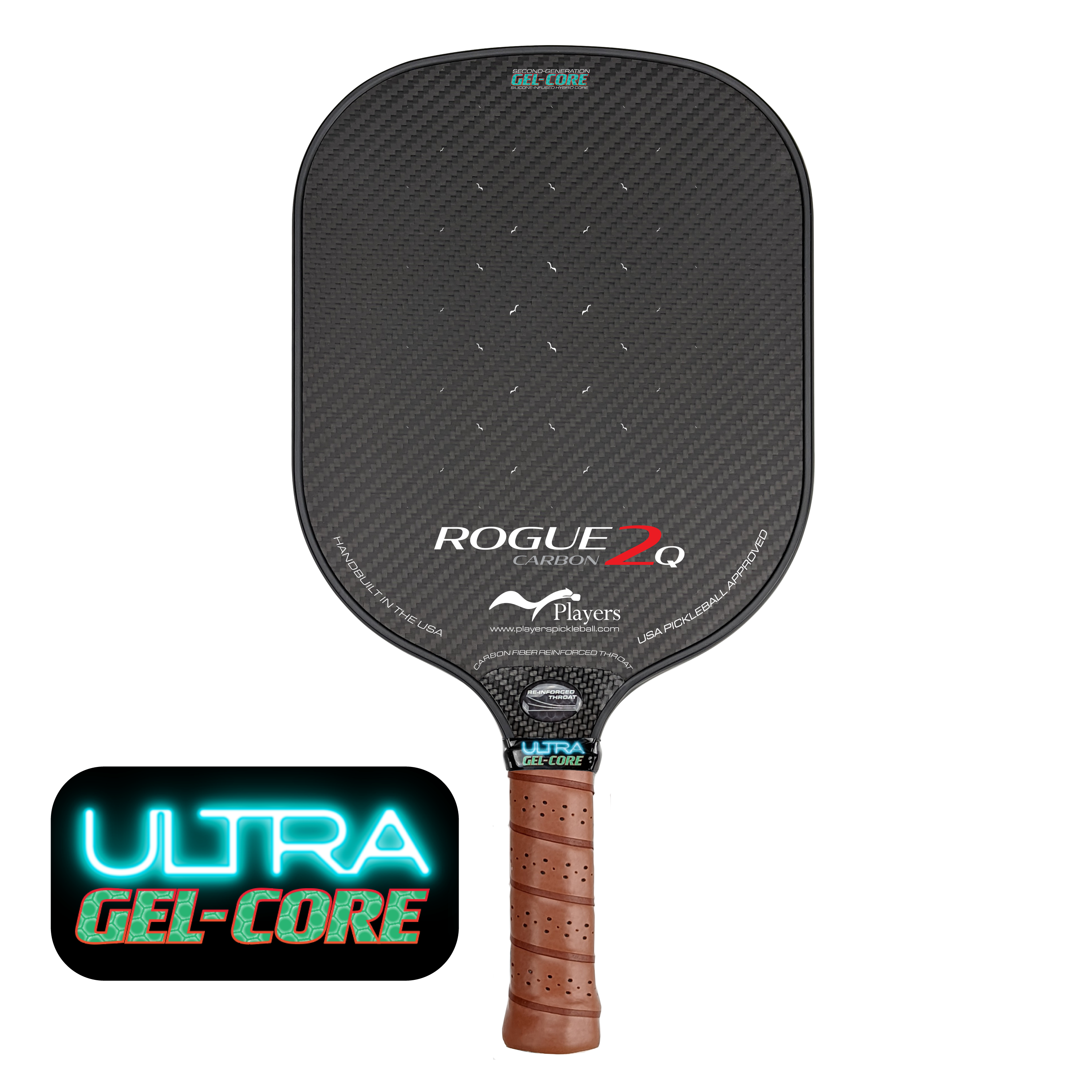 Rogue2Q Carbon (Quad Shape) ULTRA Gel-Core (Cosmetic Blemish Clearance!)