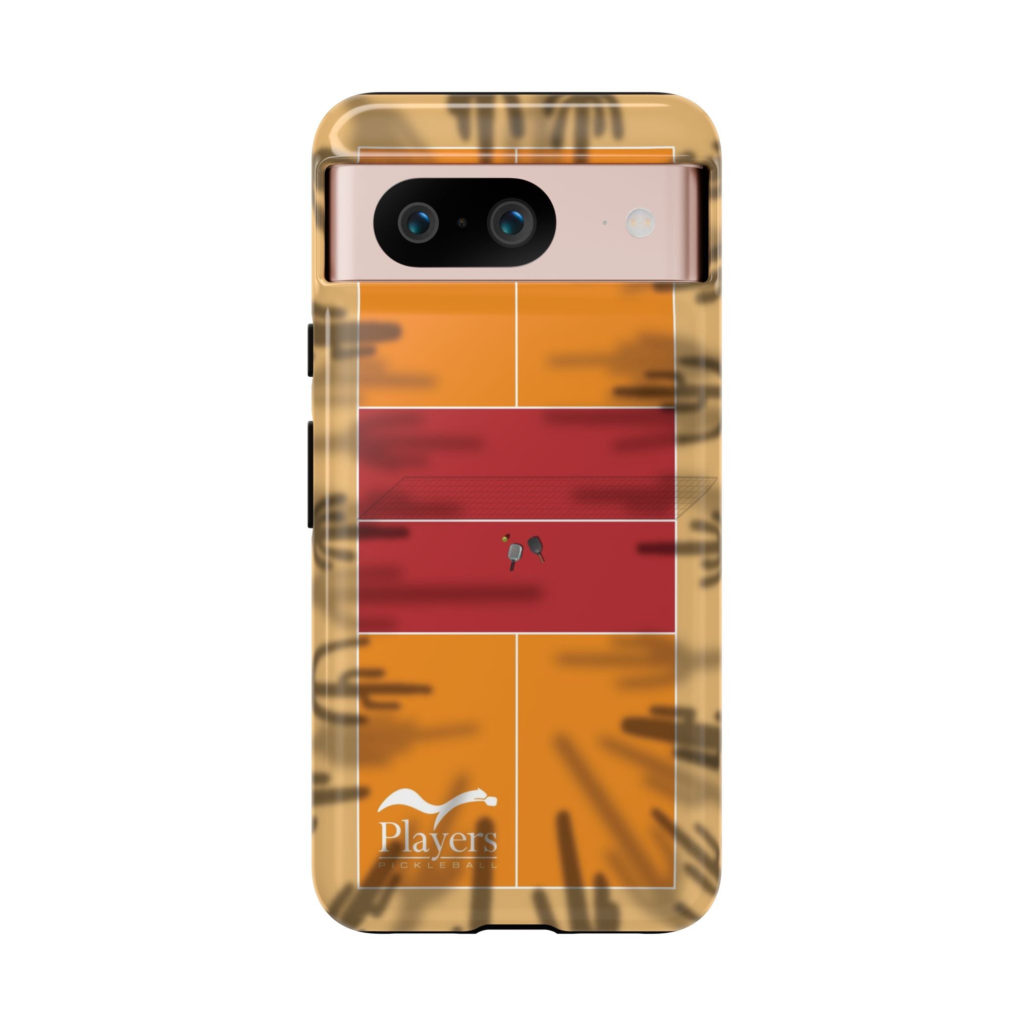 Pickleball Court Phone Cover - Southwest Saguaro Design