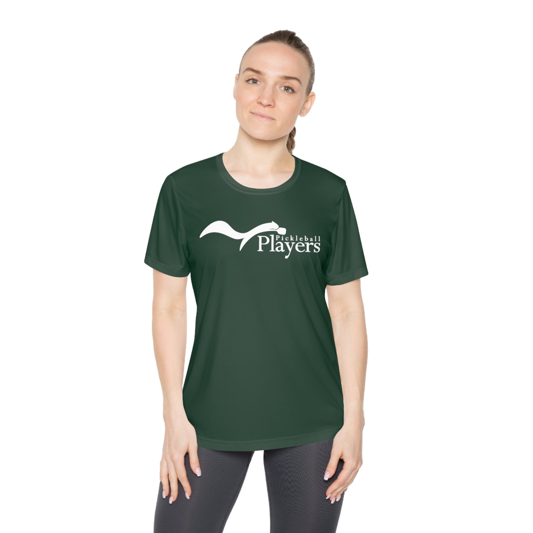 Women's-Specific Fit Moisture Wicking Players Pickleball Performance Tee