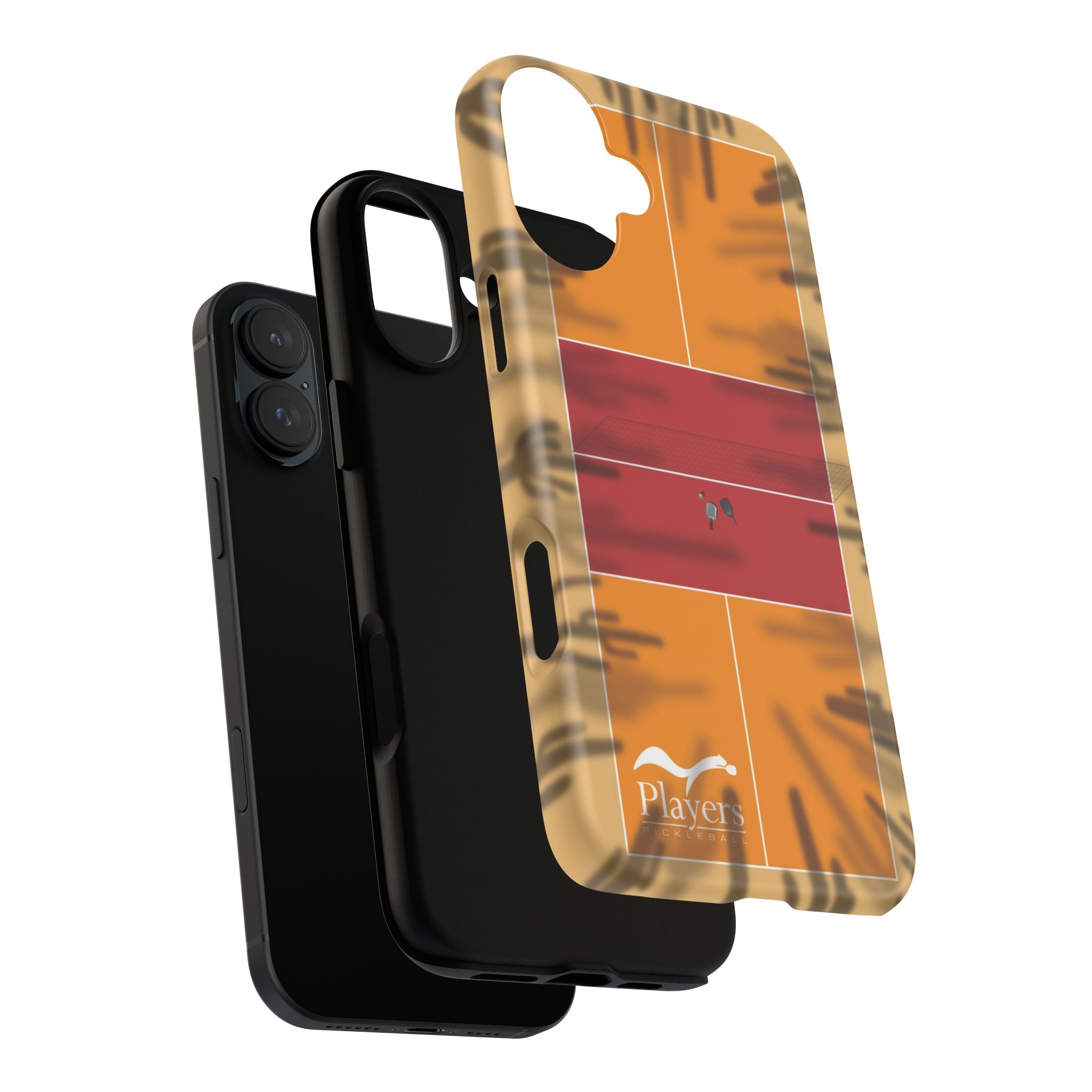 Pickleball Court Phone Cover - Southwest Saguaro Design