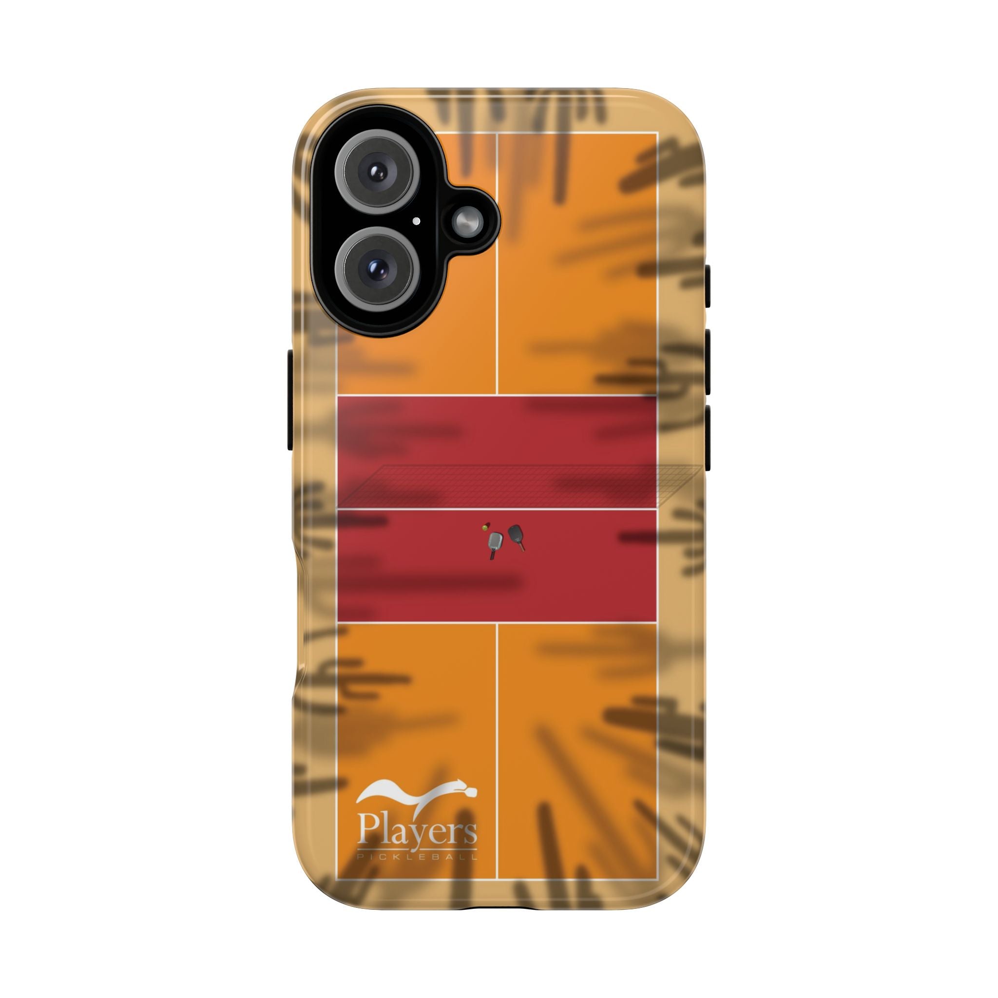 Pickleball Court Phone Cover - Southwest Saguaro Design