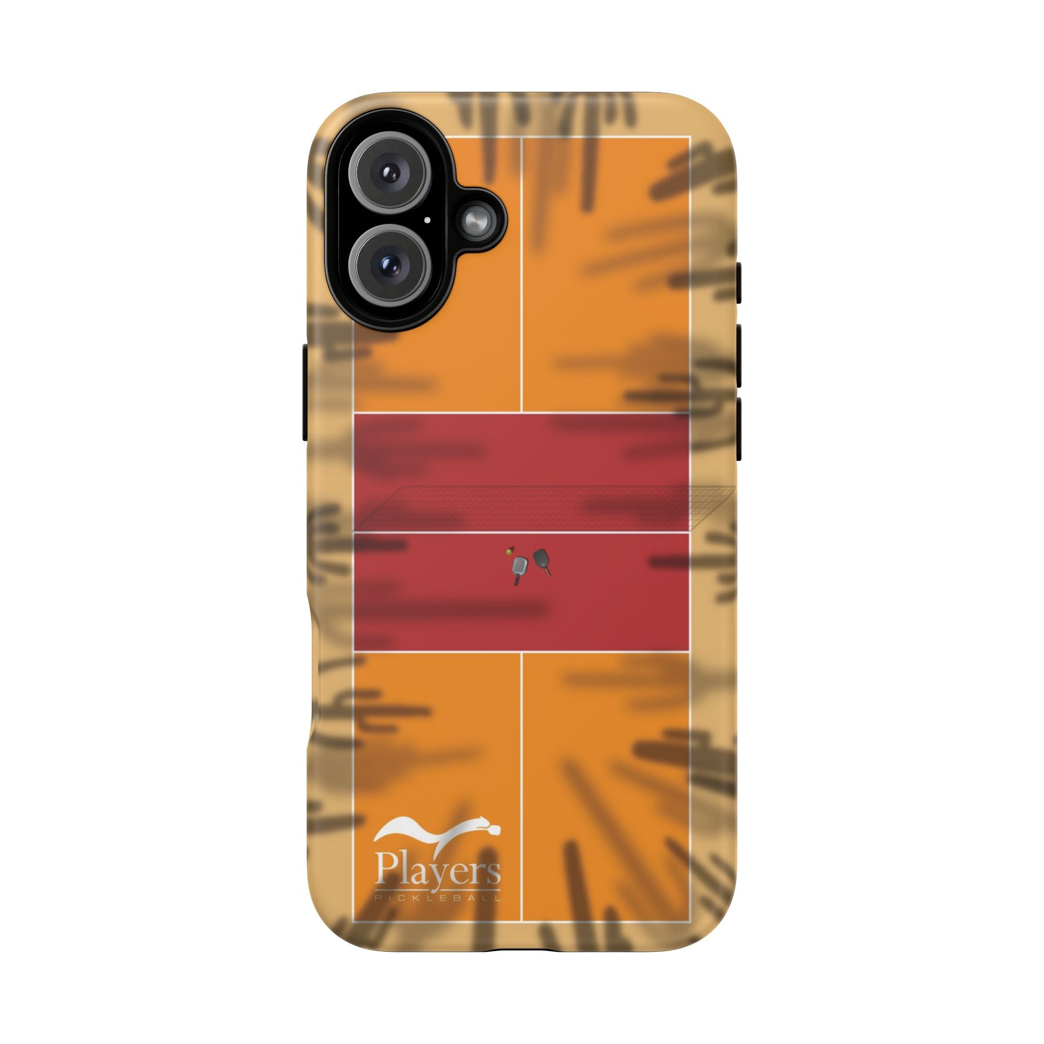 Pickleball Court Phone Cover - Southwest Saguaro Design