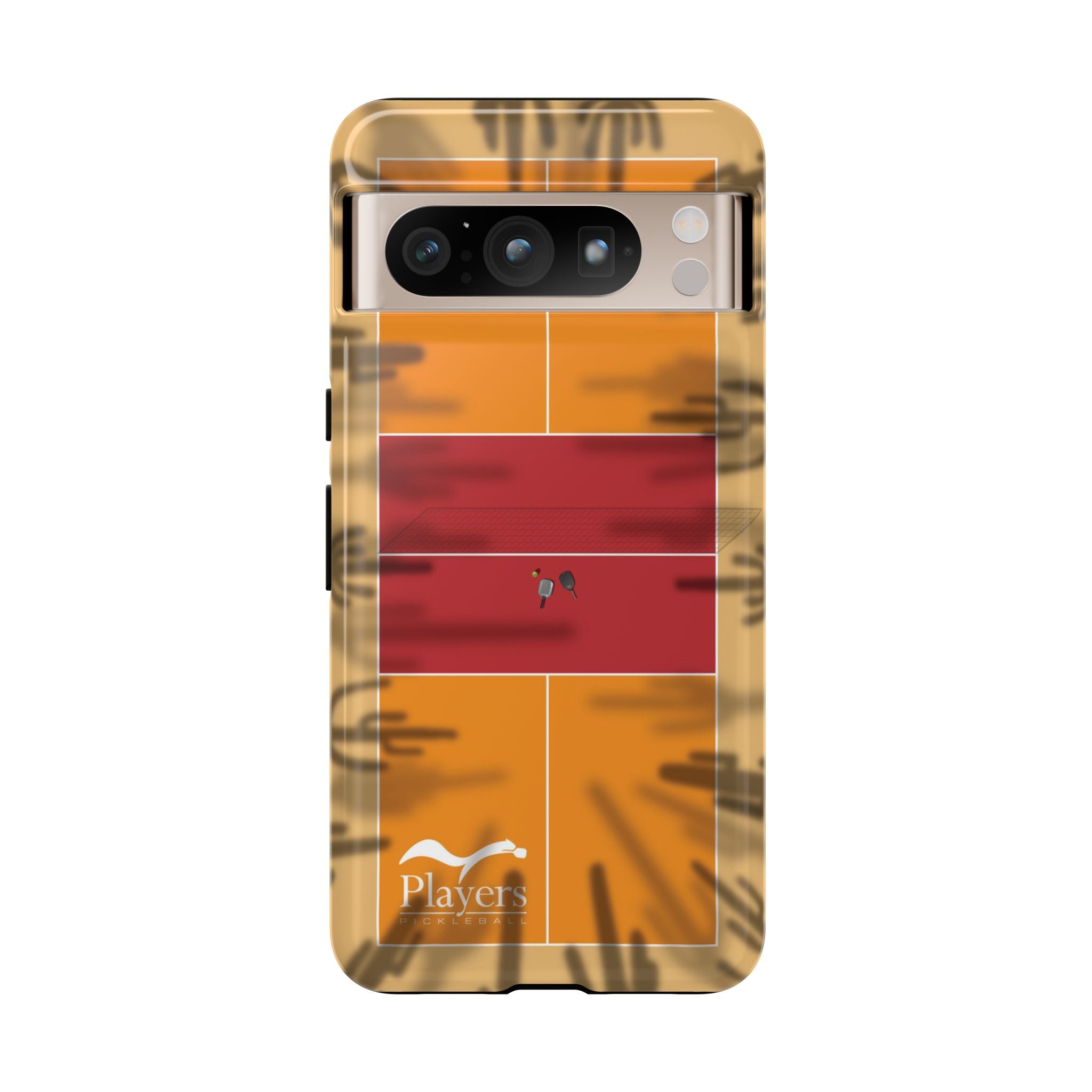 Pickleball Court Phone Cover - Southwest Saguaro Design