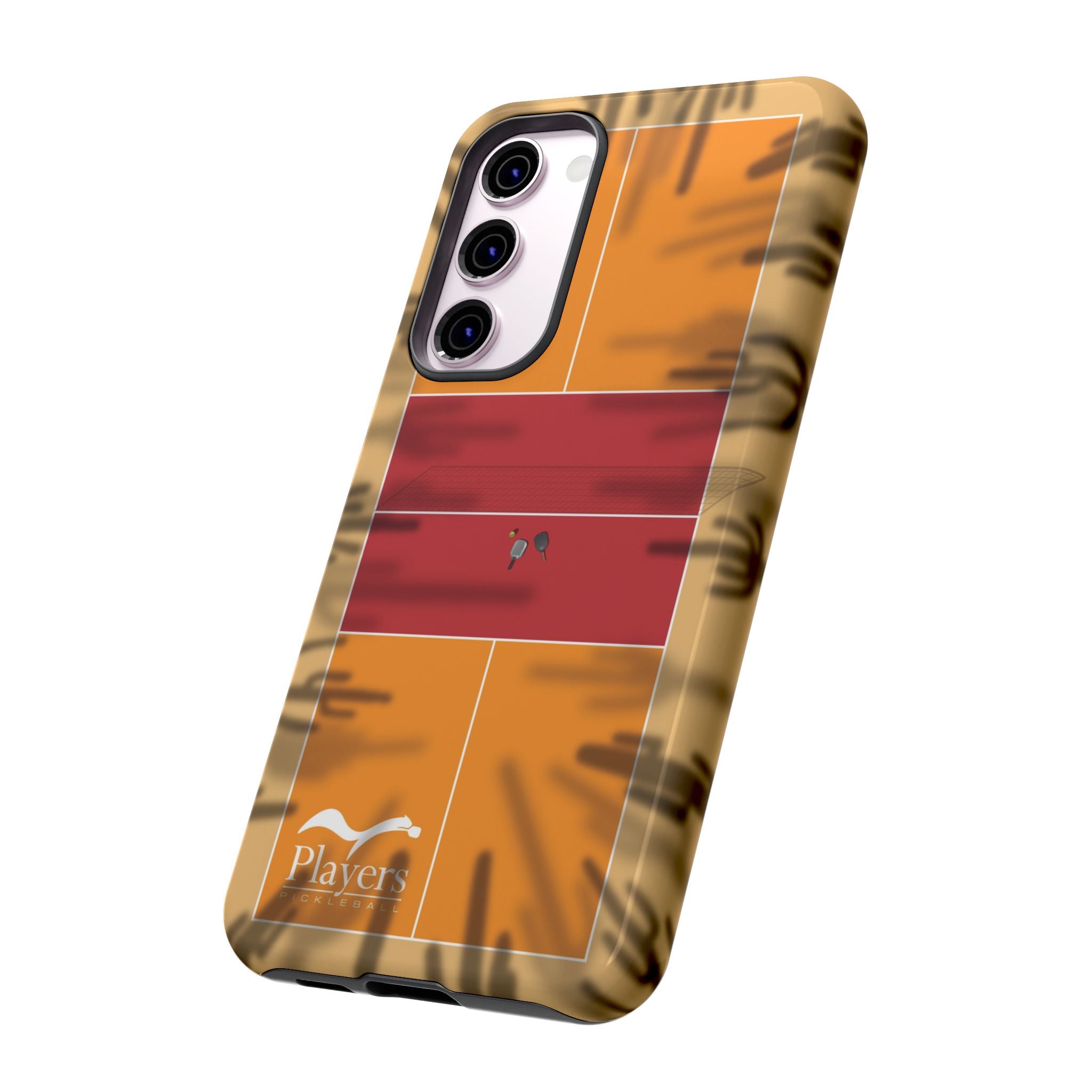 Pickleball Court Phone Cover - Southwest Saguaro Design