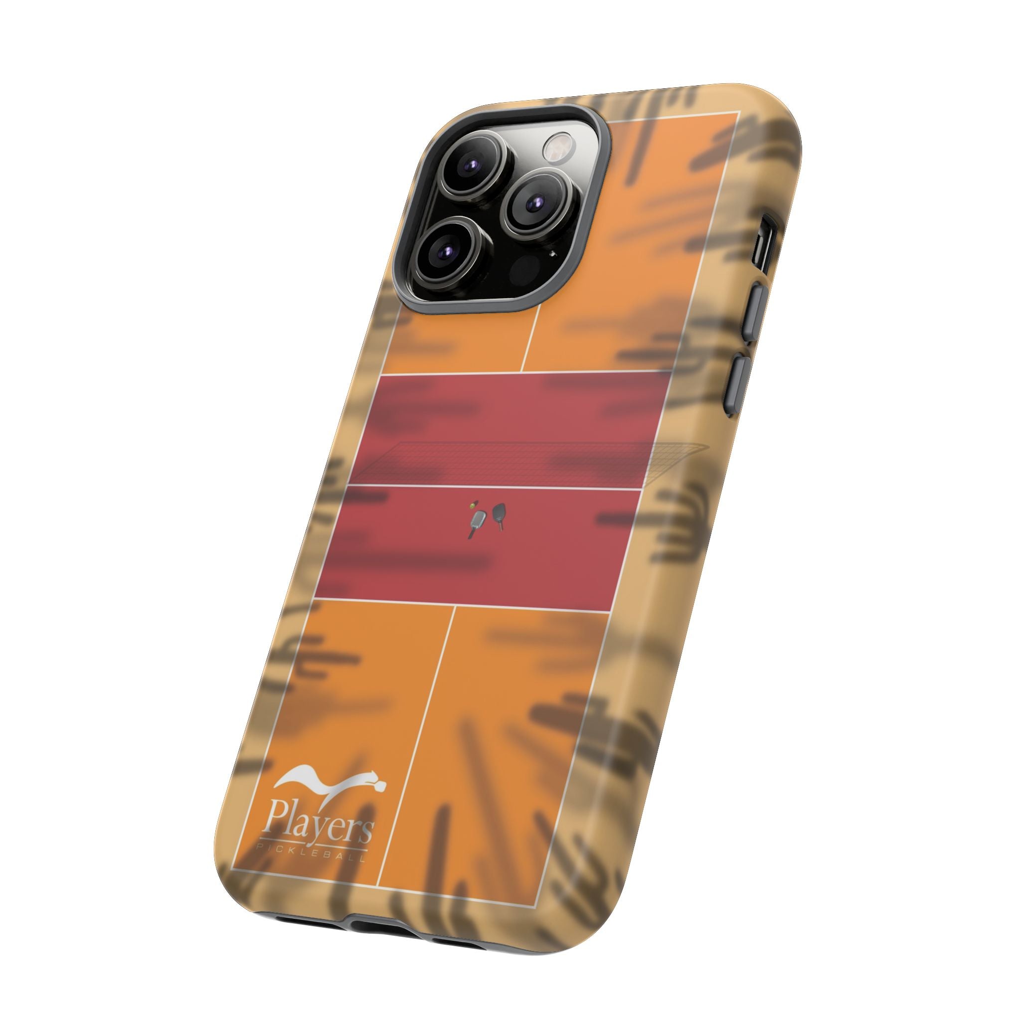 Pickleball Court Phone Cover - Southwest Saguaro Design