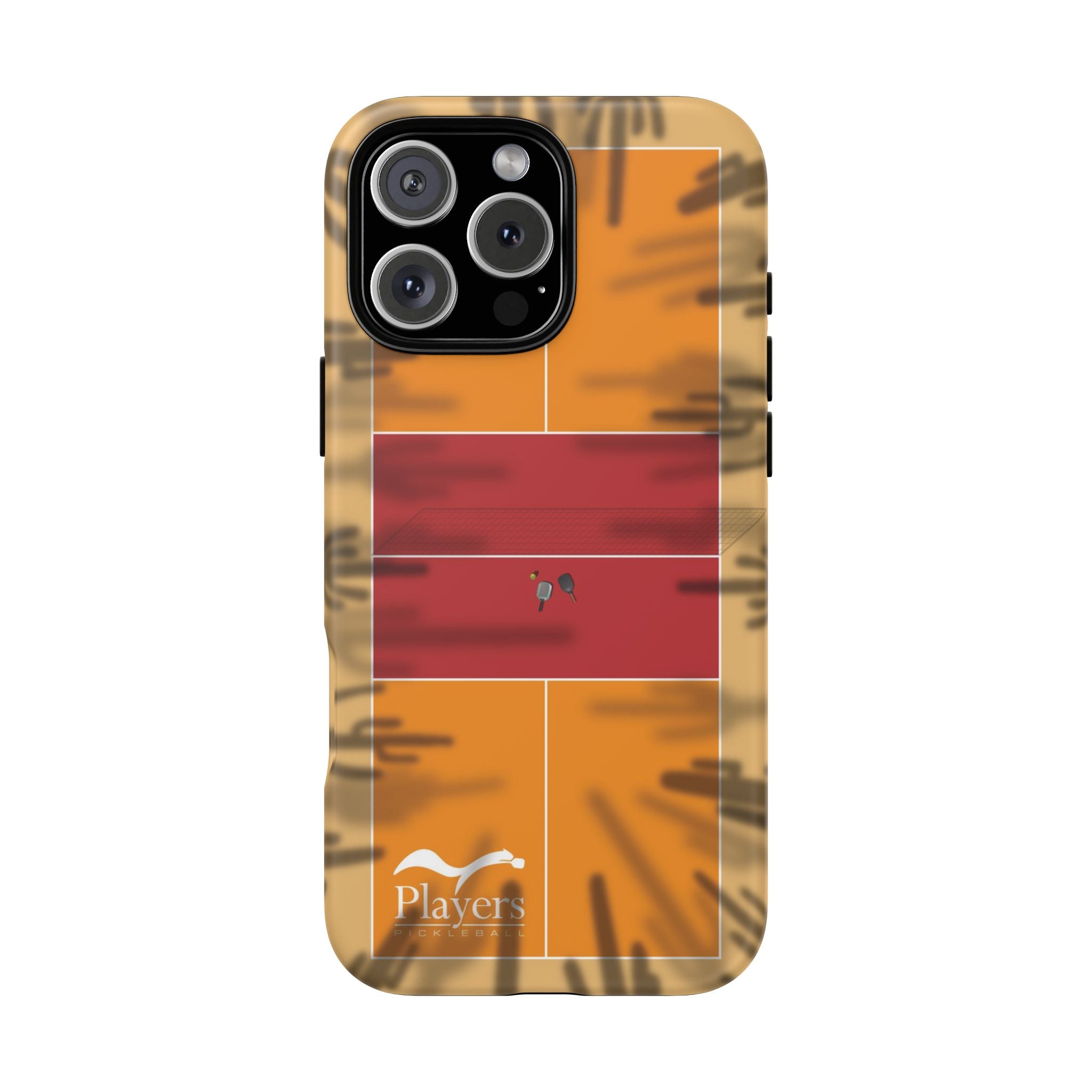 Pickleball Court Phone Cover - Southwest Saguaro Design