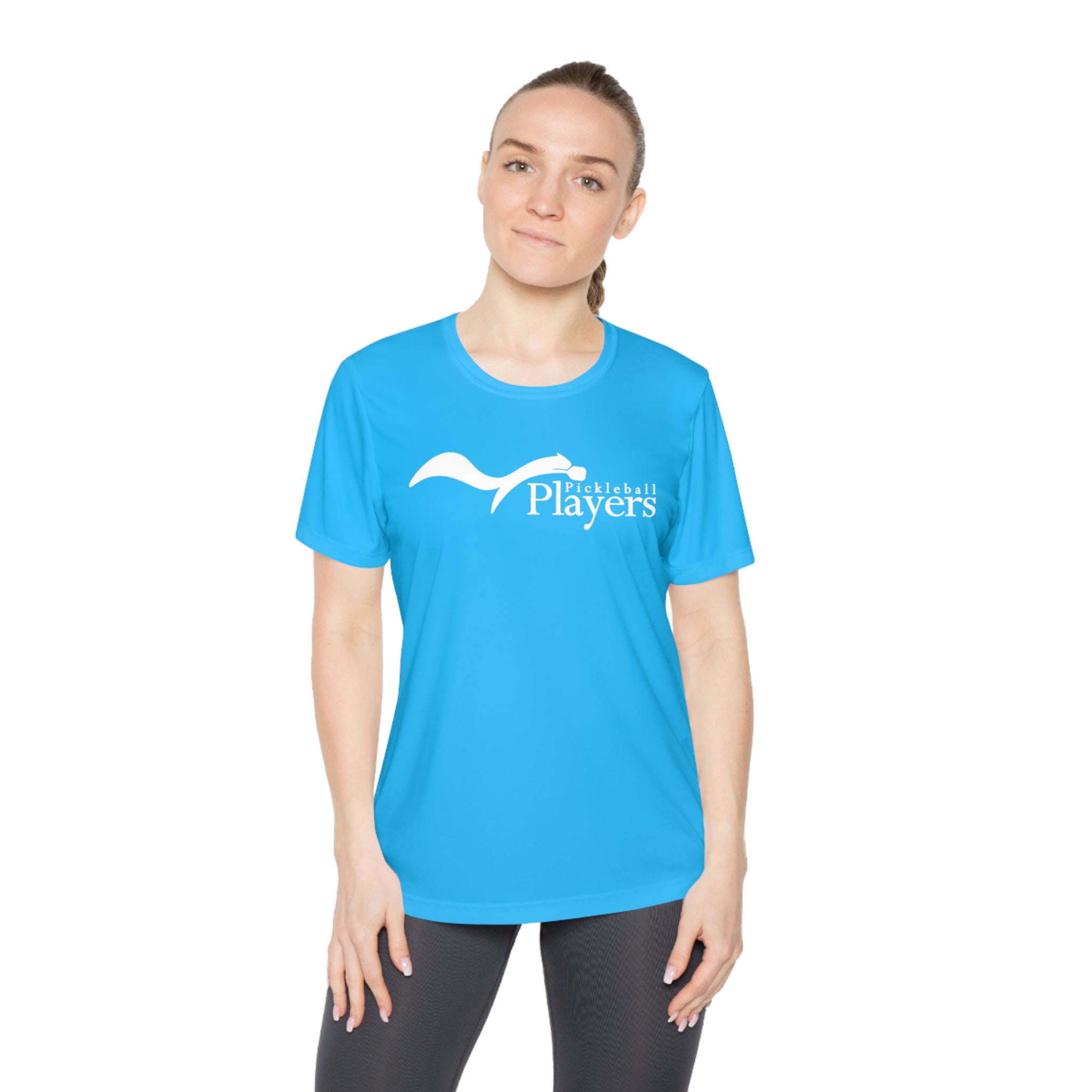 Women's-Specific Fit Moisture Wicking Players Pickleball Performance Tee
