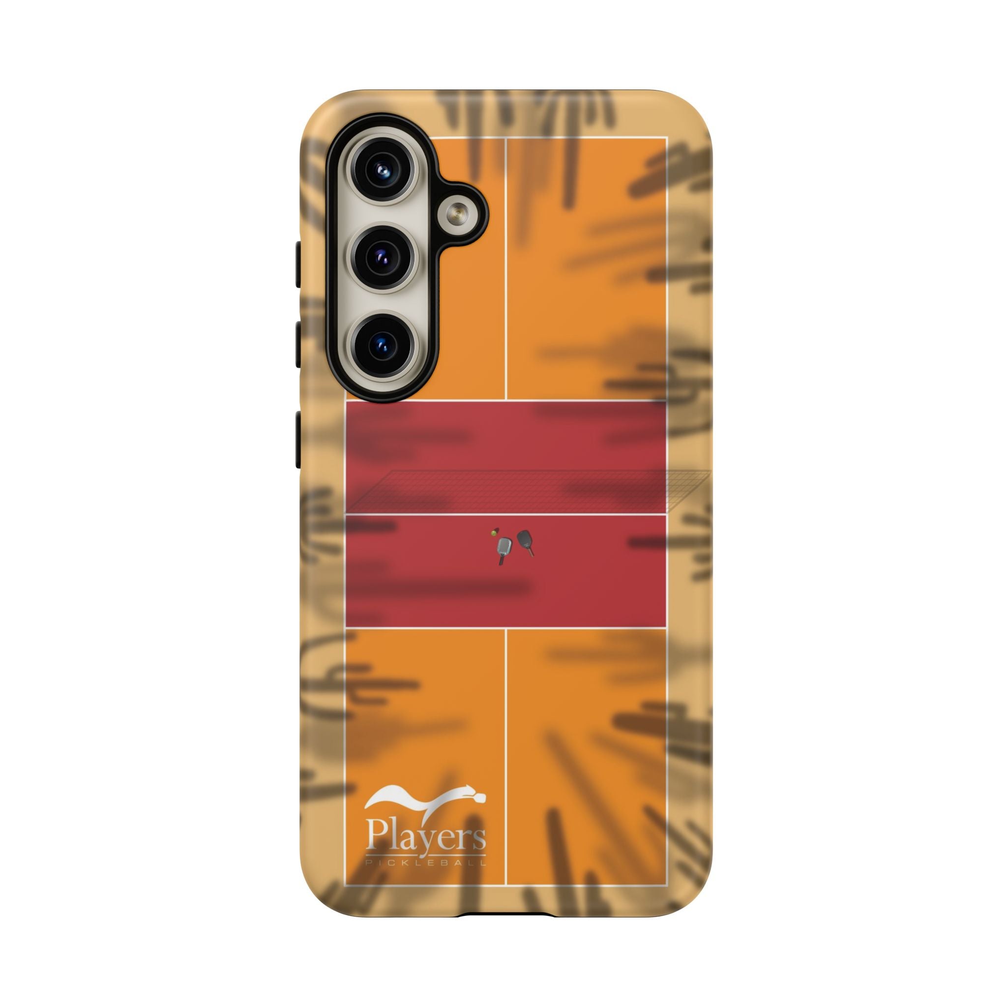 Pickleball Court Phone Cover - Southwest Saguaro Design